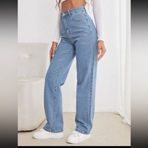 High waisted straight leg size 6 (Medium)